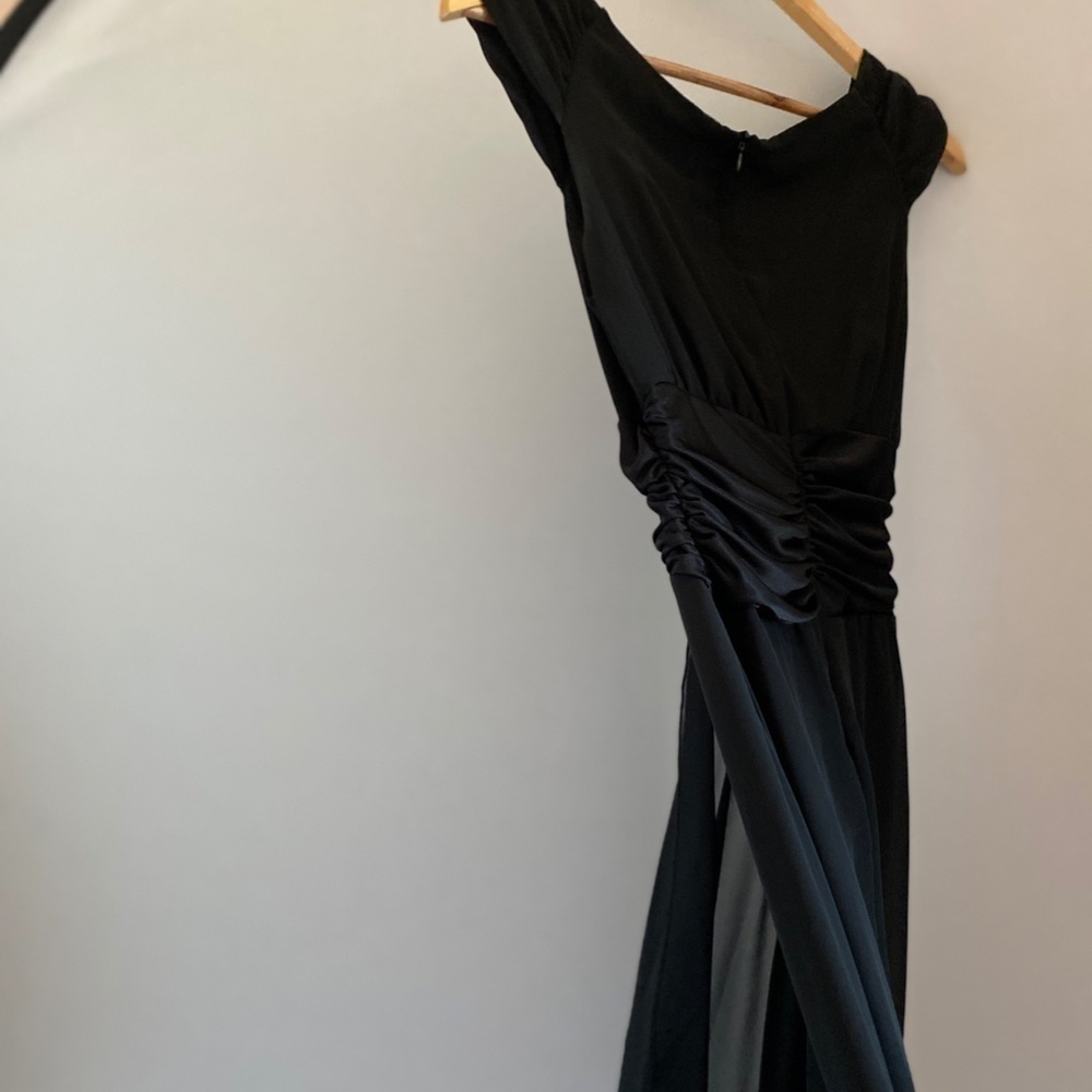 Connected Apparel Beautiful Black Cocktail Dress - Picture 13 of 13